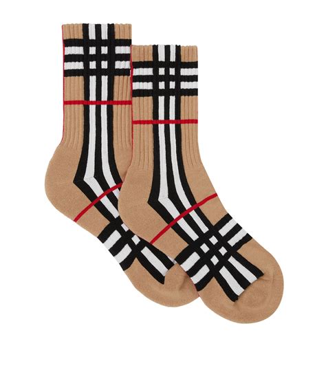 burberry dress socks men|burberry check socks.